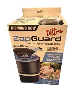 ZapGuard Ultra UV Light Mosquito Killer -Black
No Fumes, NO Sprays, NO Chemicals